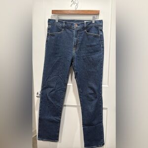 GAP Dark Blue Straight Leg Women's Jeans